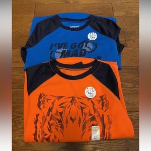 Set of kids long sleeve shirts